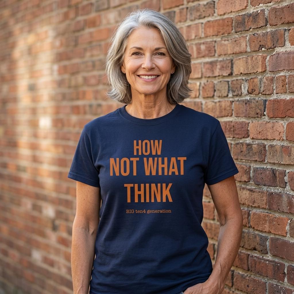 HOW. NOT WHAT. THINK.